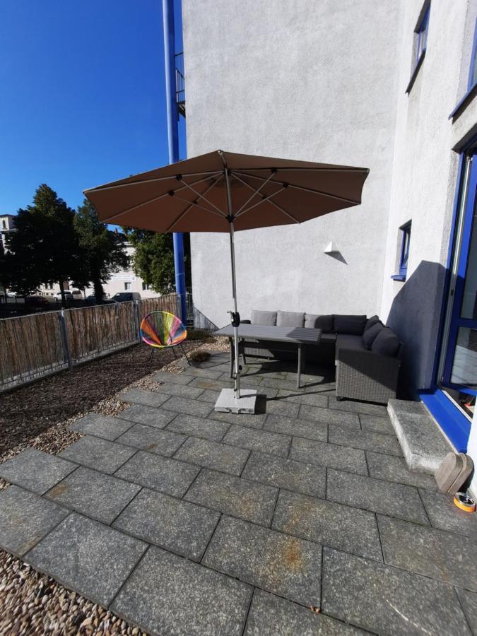 Fewo Mit "Dachterrasse" Im Blauen Palais Leipzig Eksteriør billede